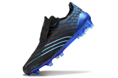 Adidas F50 Spider Remake FG Football Boots - Black/Blue