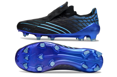 Adidas F50 Spider Remake FG Football Boots - Black/Blue