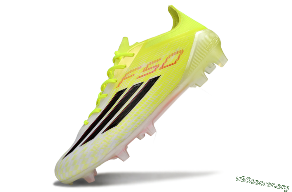 Adidas F50 Elite FG Football Boots - Yellow/Black/Red 5