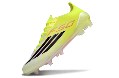 Adidas F50 Elite FG Football Boots - Yellow/Black/Red