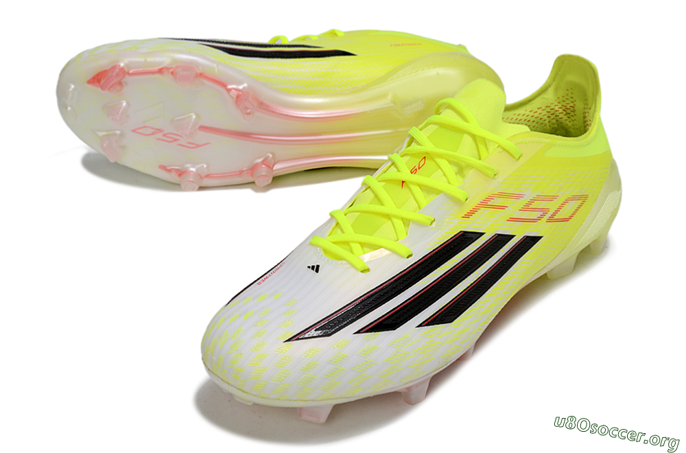 Adidas F50 Elite FG Football Boots - Yellow/Black/Red 0