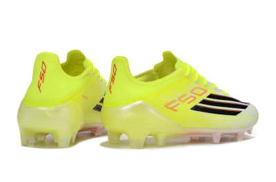 Adidas F50 Elite FG Football Boots - Yellow/Black/Red