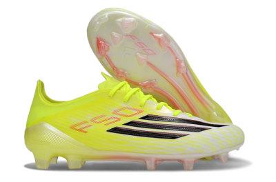 Adidas F50 Elite FG Football Boots - Yellow/Black/Red