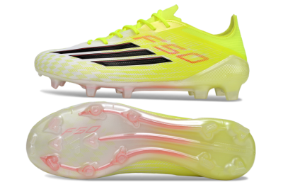 Adidas F50 Elite FG Football Boots - Yellow/Black/Red