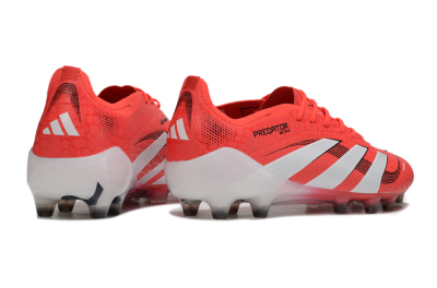 Adidas Predator 25 Elite AG Football Boots - Red/White/Black
