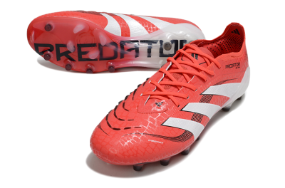 Adidas Predator 25 Elite AG Football Boots - Red/White/Black