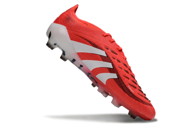 Adidas Predator 25 Elite AG Football Boots - Red/White/Black