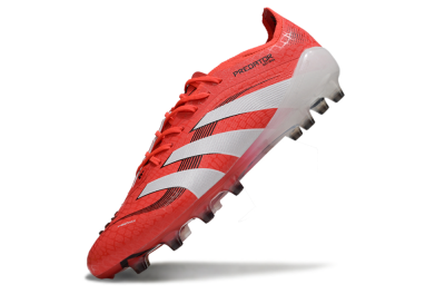 Adidas Predator 25 Elite AG Football Boots - Red/White/Black
