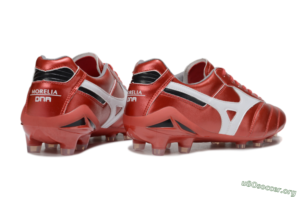 Mizuno Morelia 2 FG Football Boots - Red/White 6