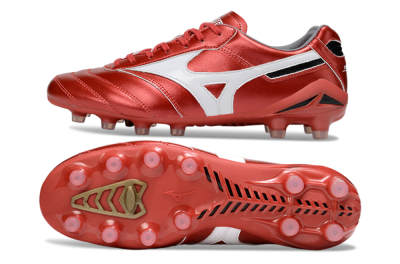 Mizuno Morelia 2 FG Football Boots - Red/White