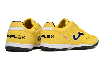 Joma Top Flex TF Football Shoes - Yellow/Black/White