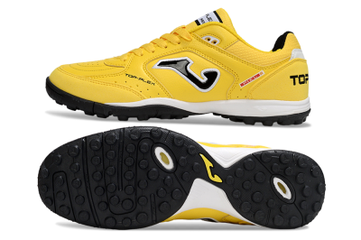 Joma Top Flex TF Football Shoes - Yellow/Black/White