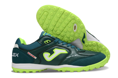 Joma Top Flex TF Football Shoes - Green/Yellow/White