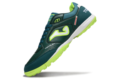 Joma Top Flex TF Football Shoes - Green/Yellow/White