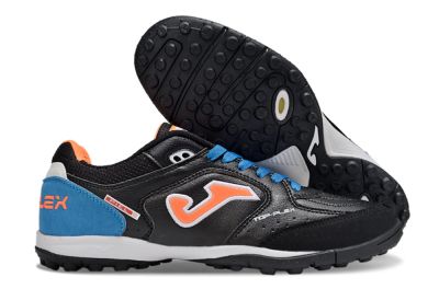 Joma Top Flex TF Football Shoes - Black/Red/Blue