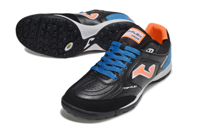Joma Top Flex TF Football Shoes - Black/Red/Blue