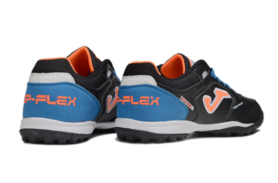 Joma Top Flex TF Football Shoes - Black/Red/Blue