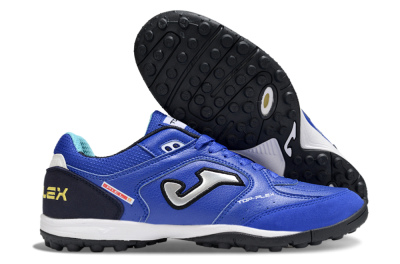 Joma Top Flex TF Football Shoes - Blue/Black/Silver