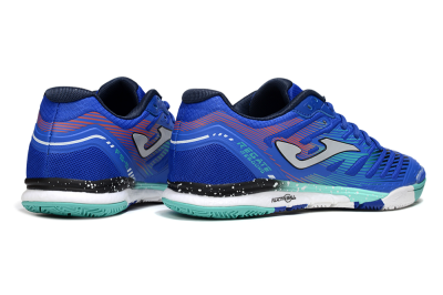 Joma Top Flex IC Football Shoes - Blue/Jade/Red