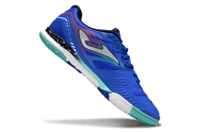 Joma Top Flex IC Football Shoes - Blue/Jade/Red