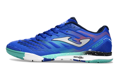 Joma Top Flex IC Football Shoes - Blue/Jade/Red