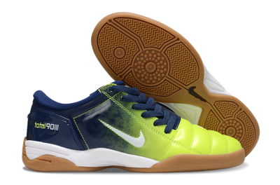 Nike Total 90 III IC Football Shoes - Yellow/White/Blue
