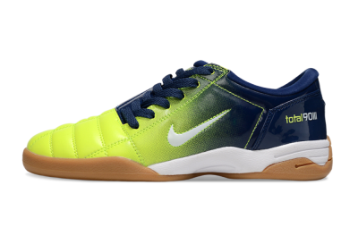 Nike Total 90 III IC Football Shoes - Yellow/White/Blue