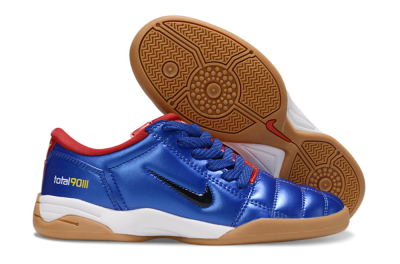 Nike Total 90 III IC Football Shoes - Blue/Black/Red