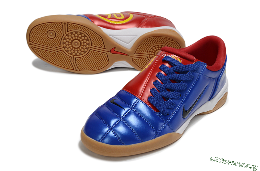 Nike Total 90 III IC Football Shoes - Blue/Black/Red 0