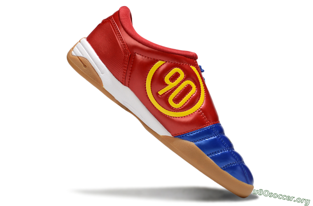 Nike Total 90 III IC Football Shoes - Blue/Black/Red 4