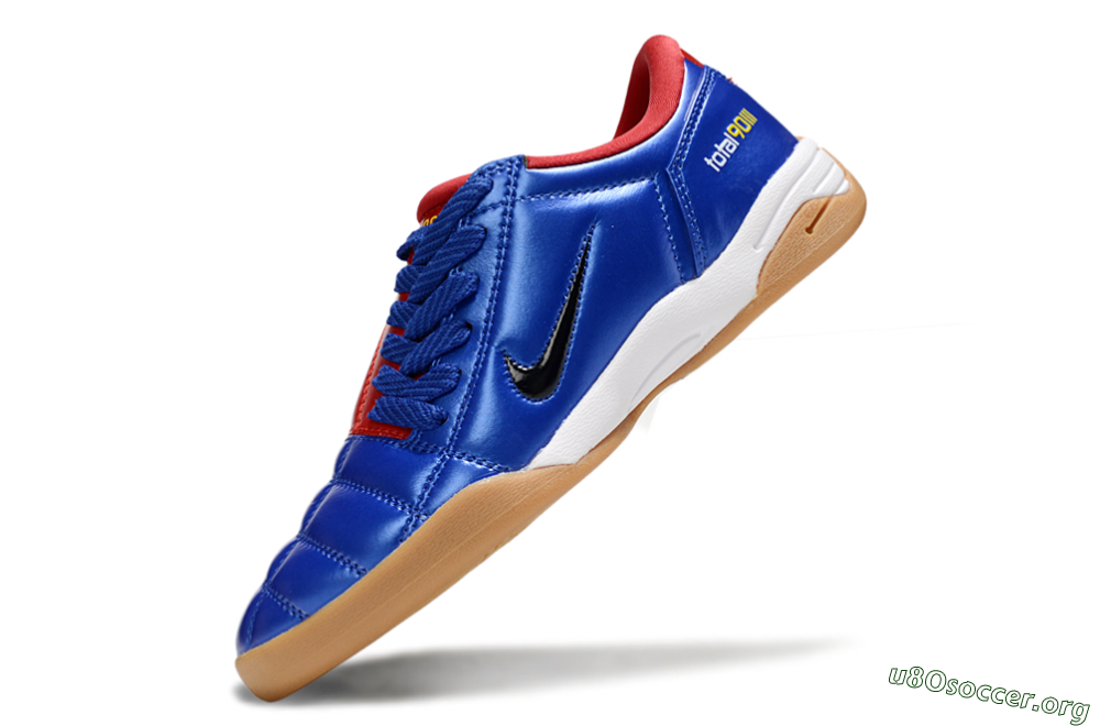 Nike Total 90 III IC Football Shoes - Blue/Black/Red 5