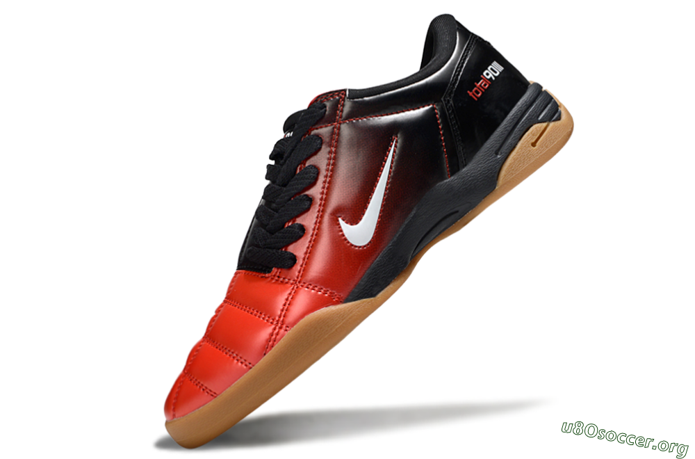 Nike Total 90 III IC Football Shoes - Red/White/Black 5