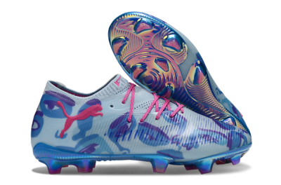 Puma Future 8 Ultimate FG Football Boots - Blue/Pink/Black