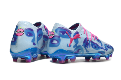 Puma Future 8 Ultimate FG Football Boots - Blue/Pink/Black