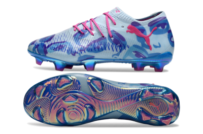 Puma Future 8 Ultimate FG Football Boots - Blue/Pink/Black
