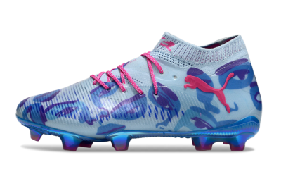 Puma Future 8 Ultimate FG Football Boots - Blue/Pink/Black