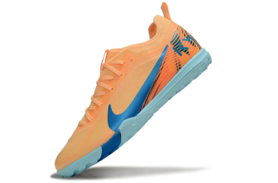 Nike Air Zoom Mercurial Vapor 16 Pro TF Football Shoes - Orange/Blue/Jade