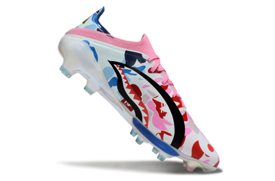 Adidas F50+ Elite Lightstrike Pro FG Football Boots - Pink/Red/Blue
