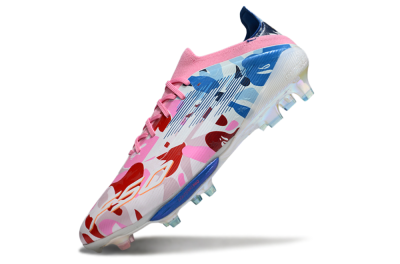 Adidas F50+ Elite Lightstrike Pro FG Football Boots - Pink/Red/Blue