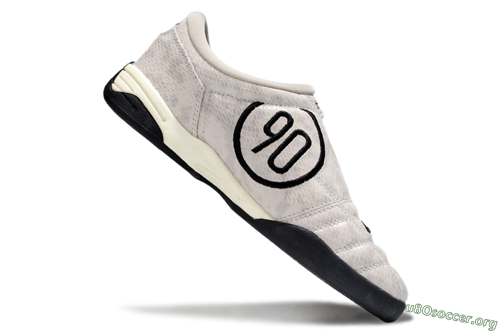 Nike Total 90 III IC Football Shoes - Grey/Black/White 4