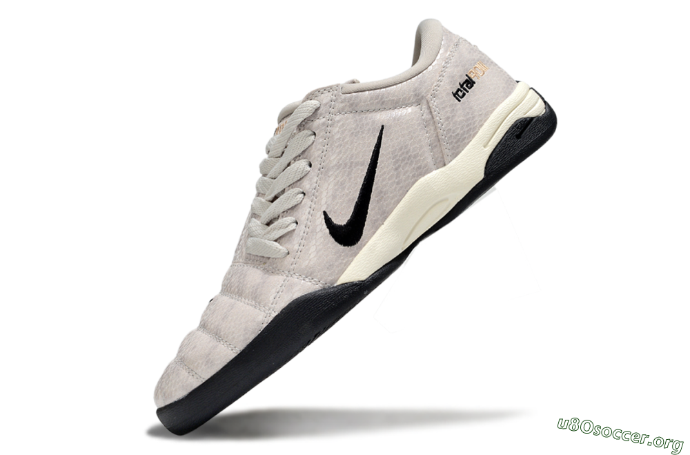 Nike Total 90 III IC Football Shoes - Grey/Black/White 5