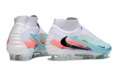 Nike Phantom 6 High Elite FG Football Boots - Jade/White/Red
