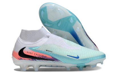 Nike Phantom 6 High Elite FG Football Boots - Jade/White/Red