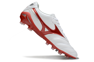 Mizuno Morelia 2 FG Football Boots - White/Red