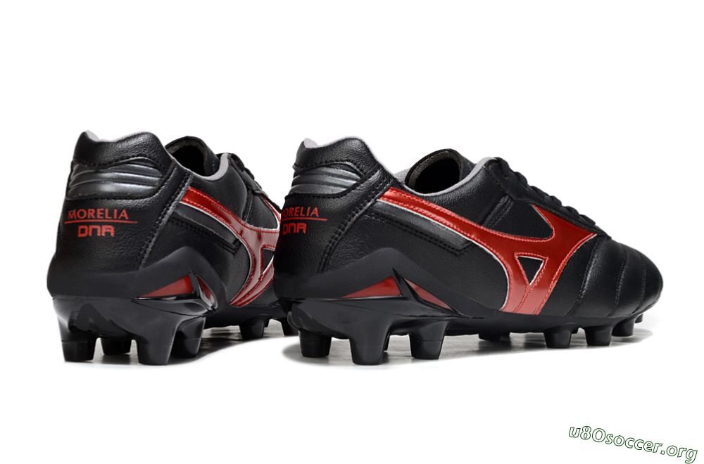 Mizuno Morelia 2 FG Football Boots - Black/Red 6