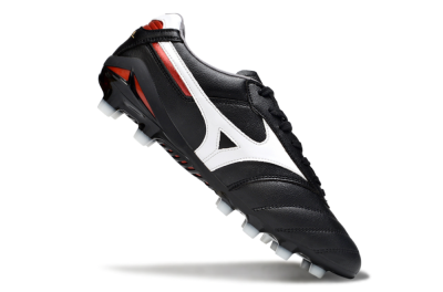 Mizuno Morelia 2 FG Football Boots - Black/White/Red