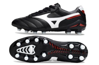 Mizuno Morelia 2 FG Football Boots - Black/White/Red