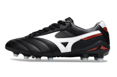 Mizuno Morelia 2 FG Football Boots - Black/White/Red
