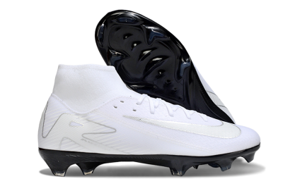 Nike Air Zoom Mercurial Superfly 10 Academy FG Football Boots - White/Silver/Black