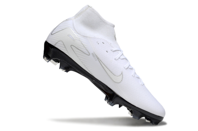 Nike Air Zoom Mercurial Superfly 10 Academy FG Football Boots - White/Silver/Black